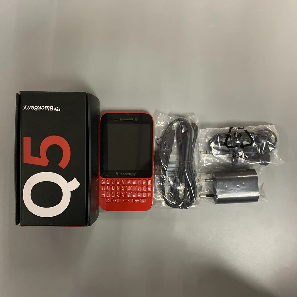 Original Blackberry Q5 4G Mobile Phone Unlocked 3.1" 2GB RAM 8GB ROM GSM 3G 5MP WIFI GPS QWERTY Keyboard Refurbished CellPhone iphone 7 refurbished