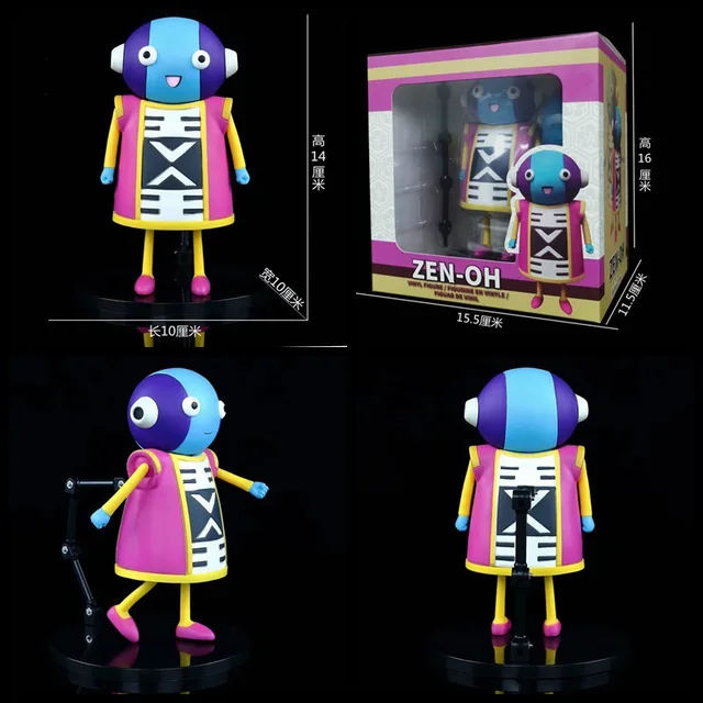 14cm Dragon Ball Z Super Zen Oh Figure Zeno Joint Movable Anime Doll Action Figure PVC toys Collection figures for friends gifts