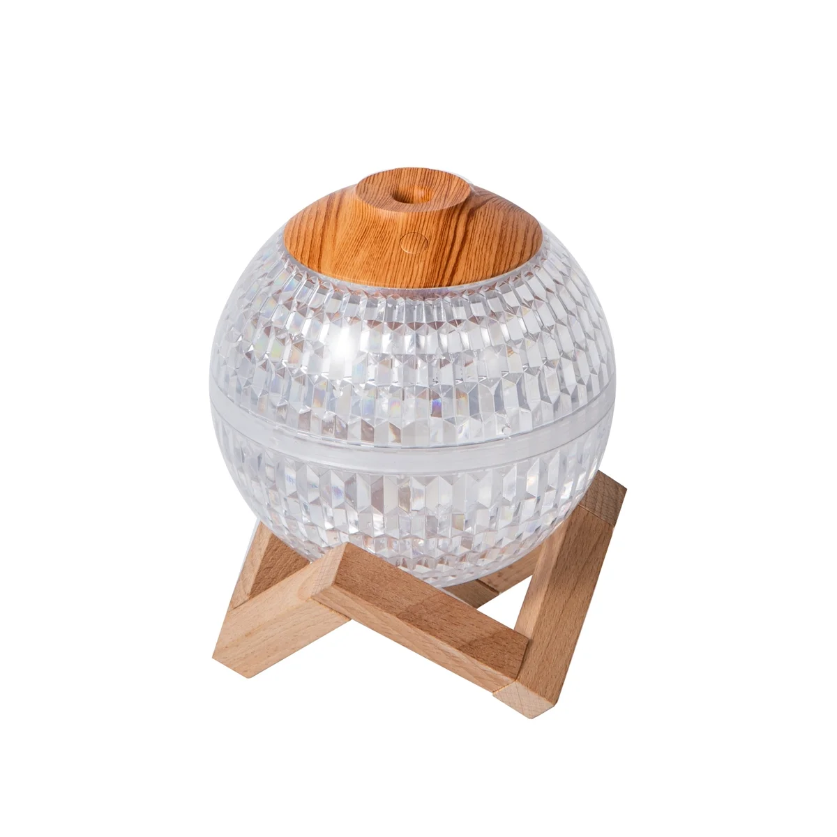 

Mini Colorful Night Light Crystal Ball Humidifier Portable Cool Mist Humidifier for Bedroom, Nursery, Office