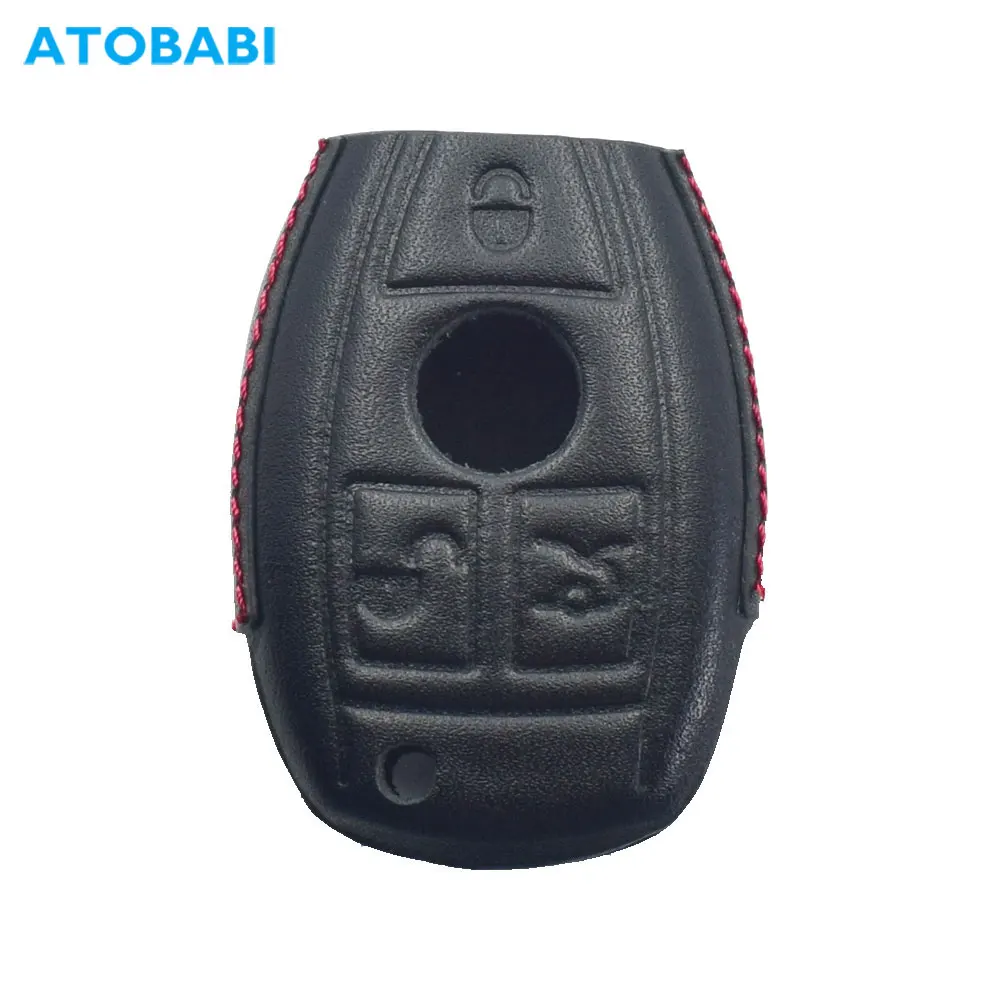 Portachiavi In Pelle Per Auto Portachiavi Per Mercedes Benz A B C E G R S M Series Cls Gle Glc Glk Gt Smart Remote Control Protector Cover