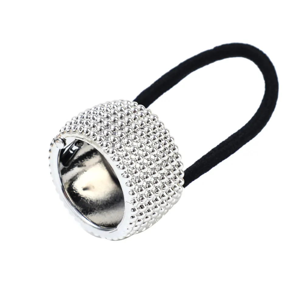 Metal Alloy Open Elastic Hair Rope Buckle Retro Punk Hair