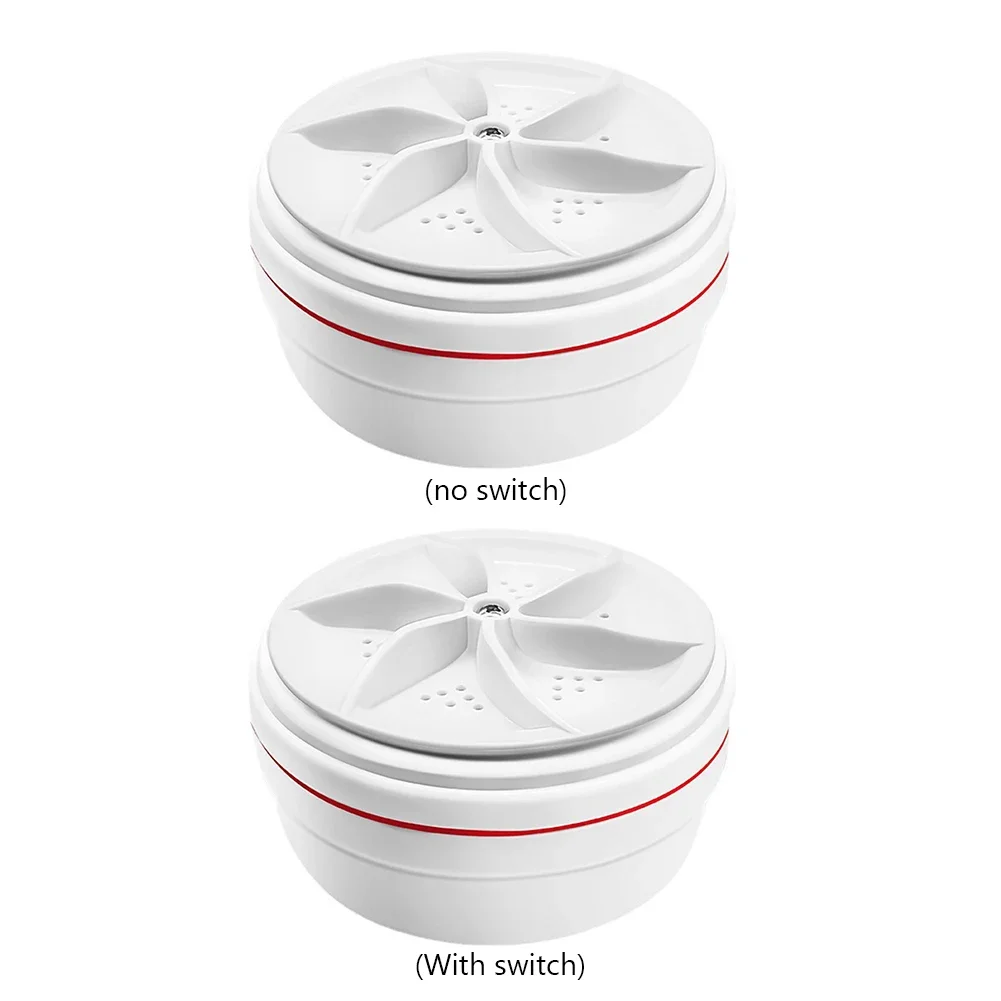 Portable Mini Washing Machine USB Powered Ultrasonic Washing Machine for Underwear Socks Ultrasonic Turbo Washer for Home Travel