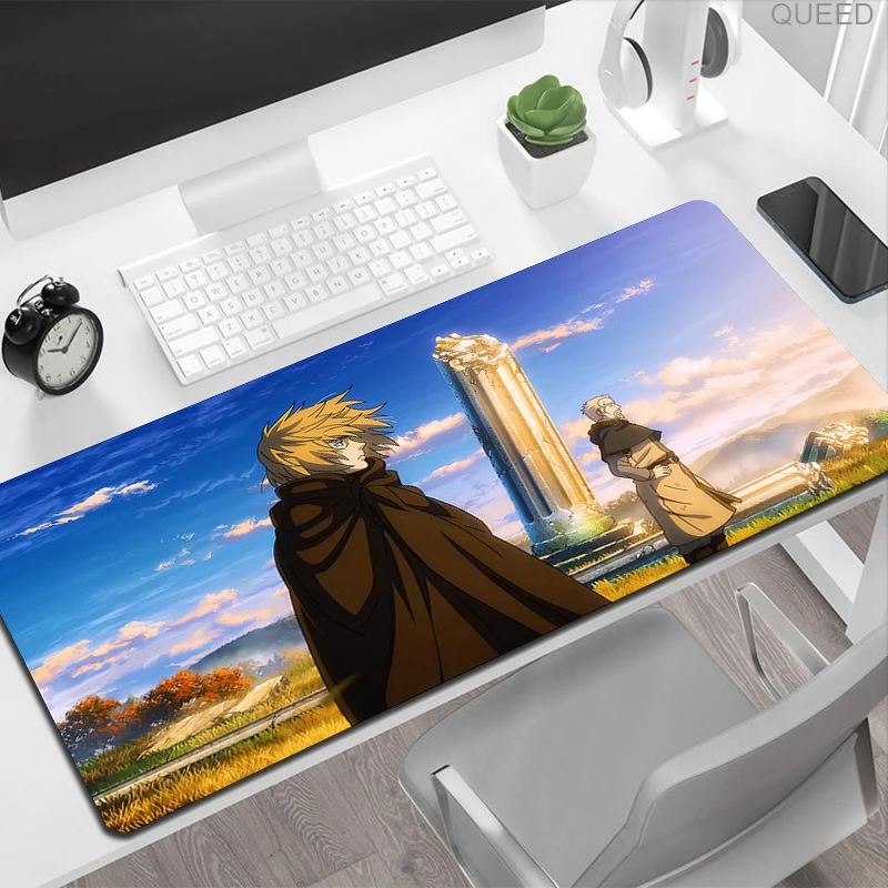 

VINLAND SAGA Large Mousepad Computer XXL Home Mouse Mat Soft Carpet Gamer Natural Rubber Anti-slip Office Desktop Mouse Pad Pc