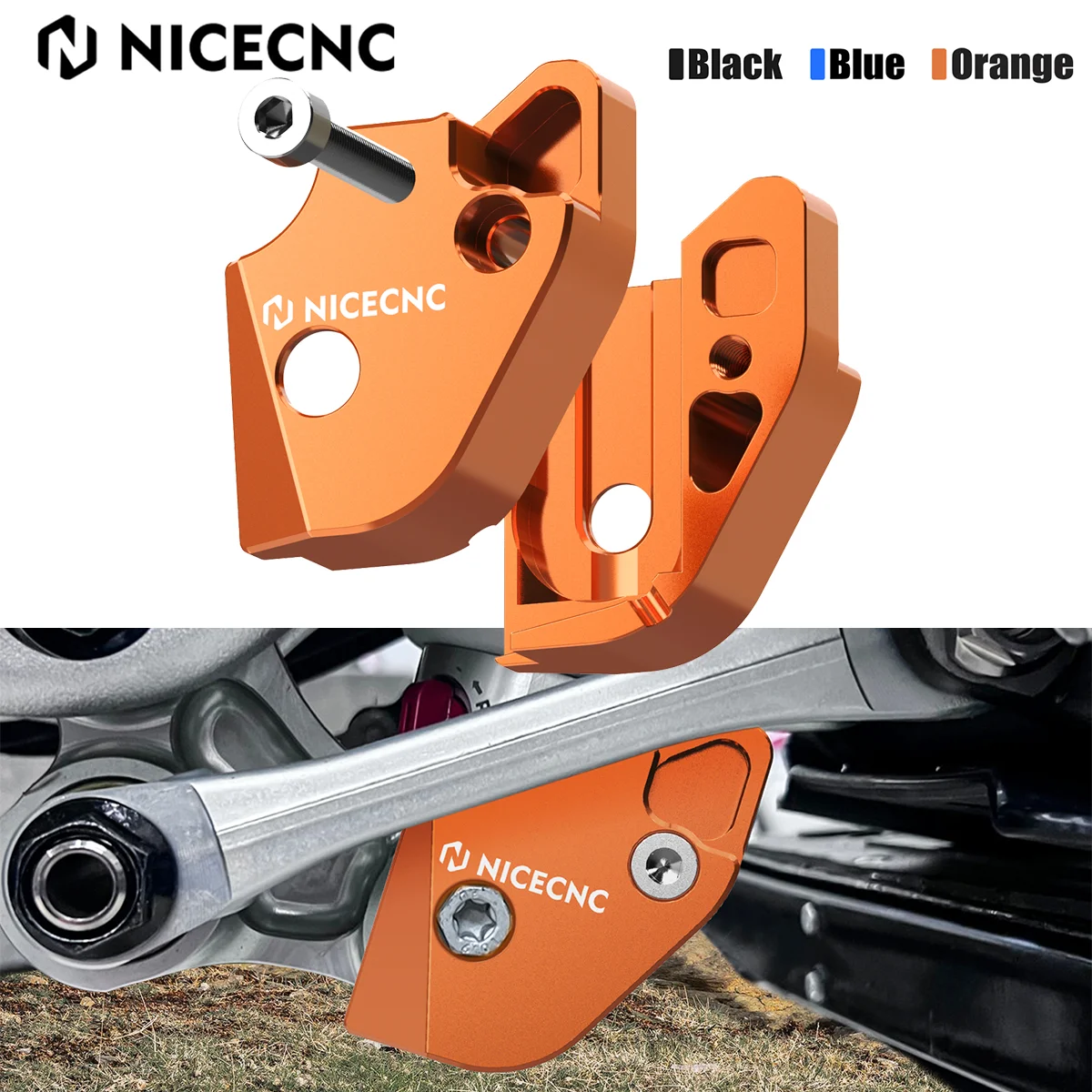 NICECNC Für 2025 2024 KTM SX 125 SXF 450 Husqvarna TE300 TE250 FE 501 450 350 GasGas EC300 EC250 Motorrad Verknüpfung Schutz Abdeckung