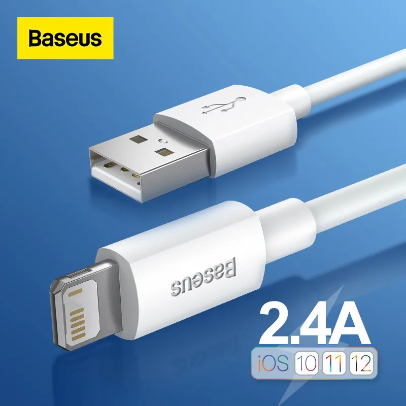 Baseus Cable USB Tipo C Para IPhone 14 13 Pro Max Cable De Carga 