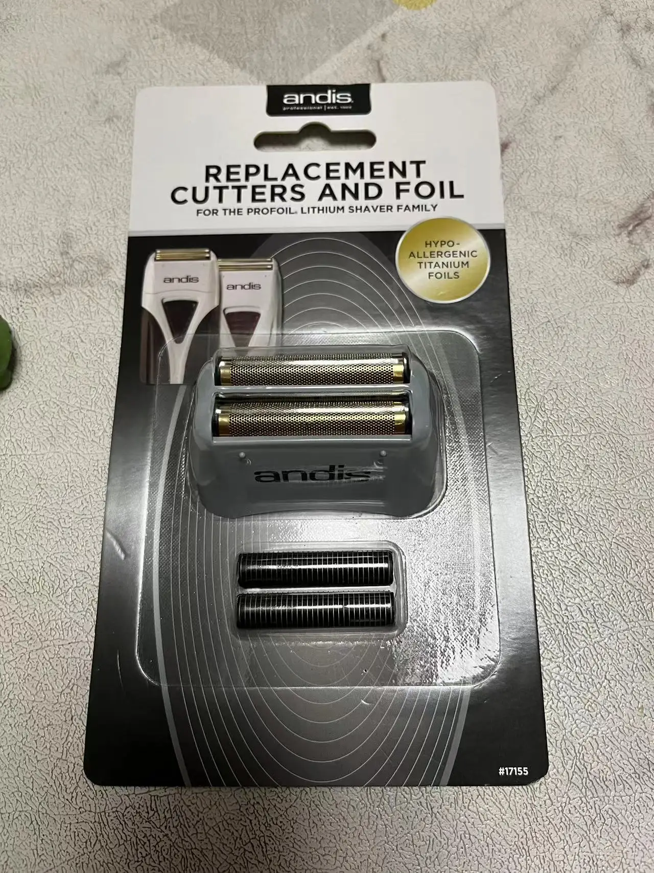 Original Andis Profoil Lithium Plus 17200 Professional Replacement Shaver Blade Set 17155/17205/17160 4