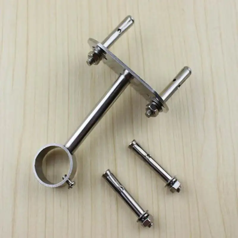 ARMADIO ROBUSTO TUBO Guida Sospesa Asta Supporti Di Supporto (2 Pezzi - Foto 7