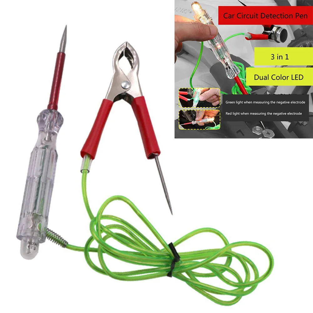 

Car Circuit Tester Pen Auto Fuse Test Probe Light Tool For 6V 12V 24V DC Voltage Automobile Diagnostic Tools