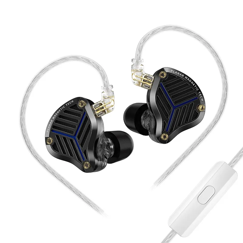 KZ PRX Planar Driver HiFi Earbuds Wired In-Ear Monitors Bass Headphones 3.5mm