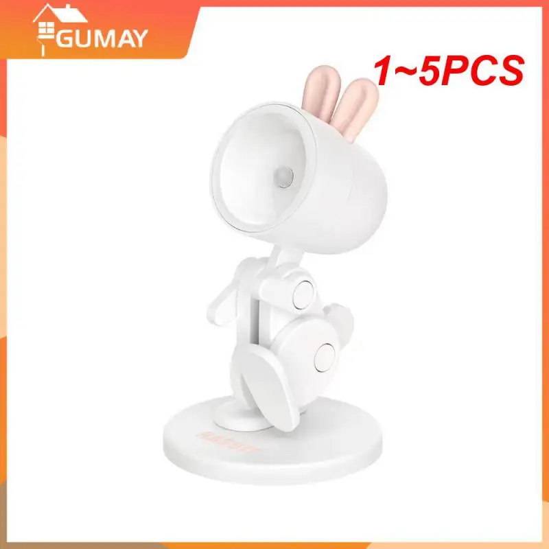 

1~5PCS Mini LED Night Light Desktop Decor Cute Animal Lamp Room Decor Adjustable Cartoon Night Light Mother's Children's Day