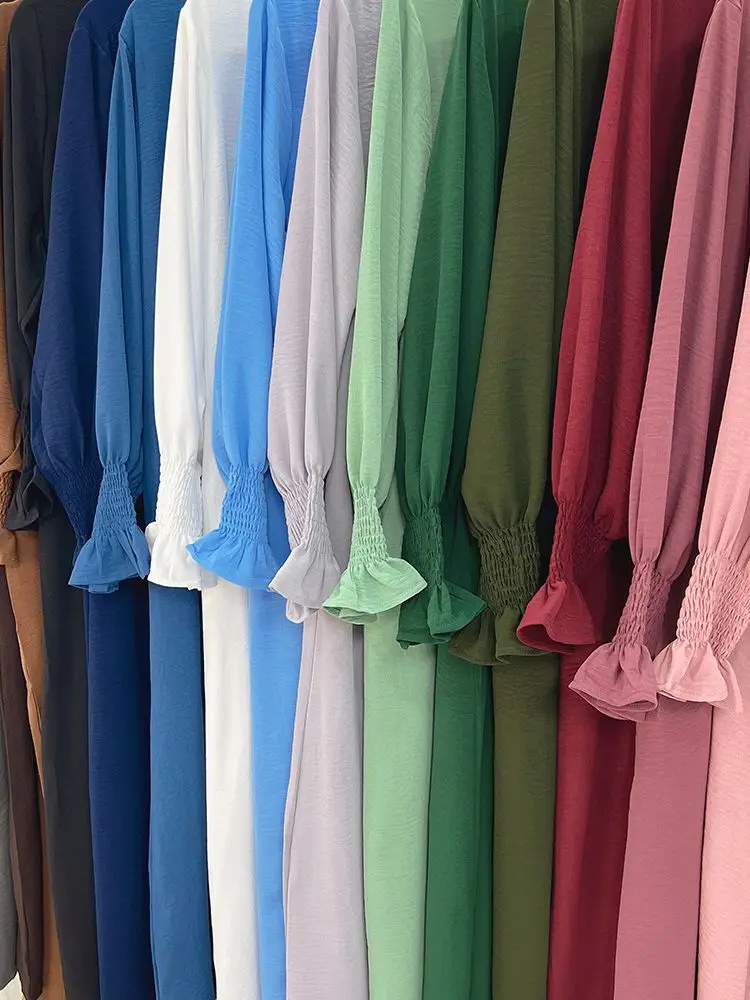 Muslim Dress Ramadan Abaya Dubai Kaftan Long Dress Turkey Abayas For Prayer Islamic Clothing Women Robe muslim dress,muslim robe