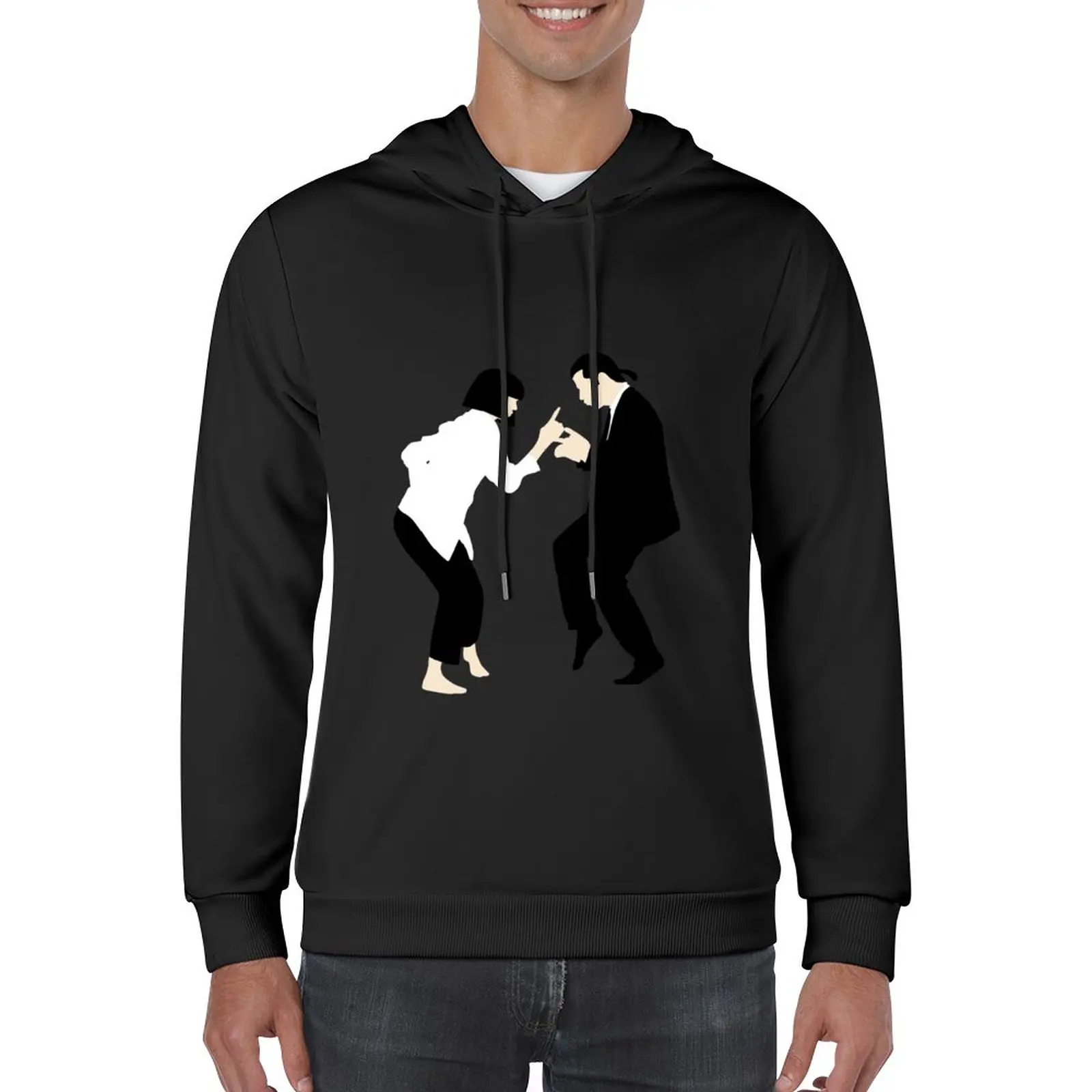 

New Pulp Fiction // Jack Rabbit Slim’s Restaurant Dance Scene // Unique Minimalist Design Pullover Hoodie