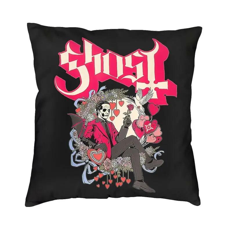 

Ghost Halloween Vintage Impera Throw Pillow Case Home Decor Custom Square Rock Band Cushion Cover 40x40cm Pillowcover for Sofa