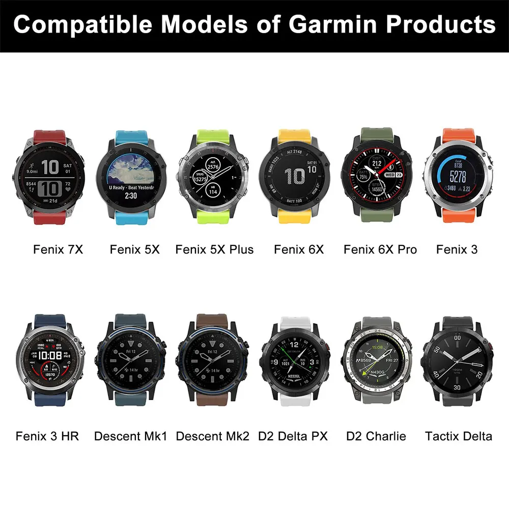 Garmin Fenix 7X 7 6X 6 Pro Fenix 5X 5 Plus Forerunner 945 935 955  22 26MM Ǹ ð  Ʈ ո Ʈ  