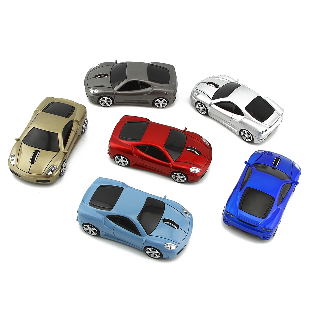 New Office Mouse Cool Sports Car Wireless Gaming Mouse Mini 3D USB Optical Mause 1600DPI Ergonomic Gamer Mice For Laptop PC Mice
