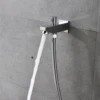 700x380mm Shower Head Faucet Set Thermostatic Mixer Valve Kit Multi Function SPA Massage System 4 Inch Lateral Jets Spout 5