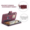 Double Layer Zipper Wallet Case for Redmi Note 12 11 10 9 8 7 Redmi 10 10C 10A 9C 9A 9T 9 Lozenge Cover for Xiaomi Poco X5 Pro 4