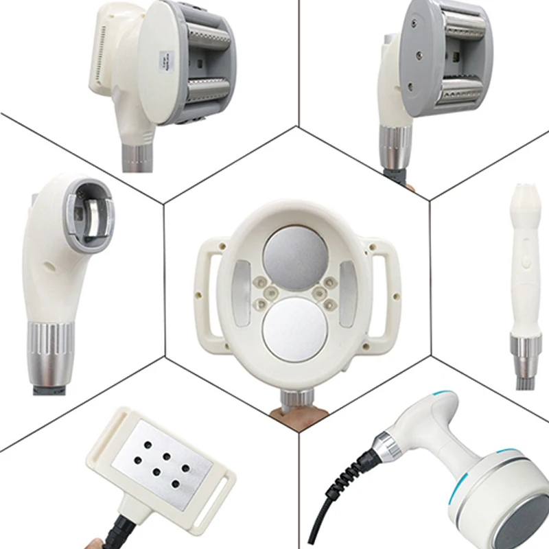 

V9 V10 V-NINE V-TEM V-Shape Series Cellulite Removal Roller Massager Cavitation + Vacuum + RF + BIO + Cooling Pads Accessories