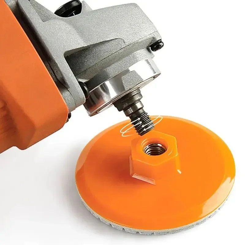 1pcs 80mm Ceramic Tile Polishing Disc - for Angle Grinder, Dry Cutting, Chamfering & Edge Grinding on Marble, Quartz Stone