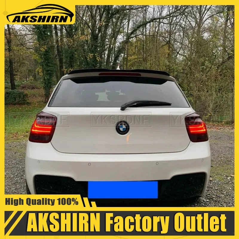 Spoiler Sul Tetto Posteriore Per Bmw Serie 1 2004-2011 E87 Spoiler Hatchback 120I 118I M135I 116I Abs Spoiler Laterale Per Ala Posteriore Dell'Auto