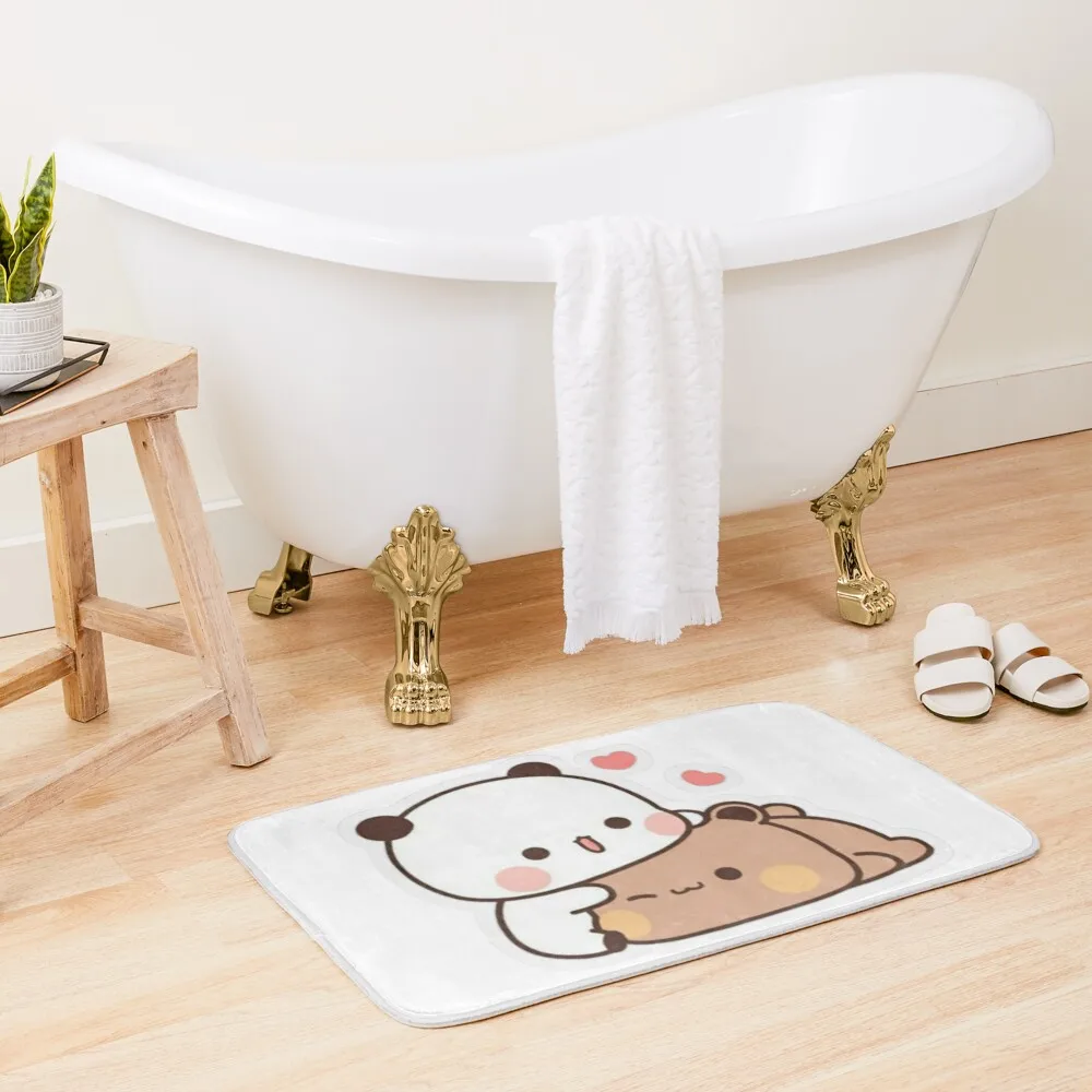 

bubu dudu Bath Mat Washable Non-Slip Kitchen Rug Bath Carpet Non-Slip Bathtub Mat