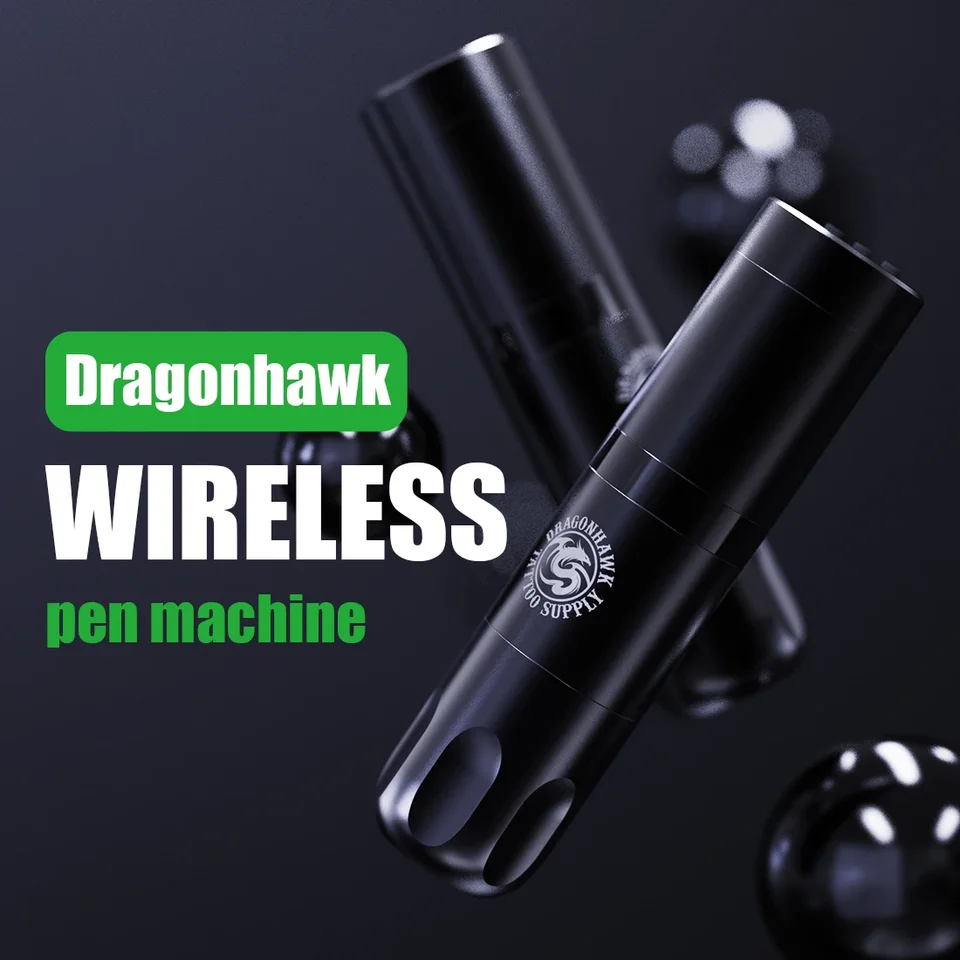 Dagonhawk-ワイヤレスタトゥーマシンx20,1500mah,大容量