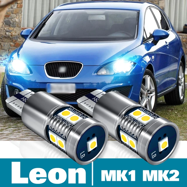 Luz LED de estacionamiento para Seat Leon, lámpara de espacio libre para 1  MK1 1 M 2 MK2 1P, accesorios 1999-2012 2005 2006 2007 2008 2009 2010, 2  unidades - AliExpress