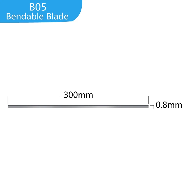 hot durable high quality saw blade tool stainless steel 22mm 25mm 32mm assortment electric grinding equipment workshop Durable Hot Cutter 30CM 40CM Bendable Blade For Hot Knife Foam Slotting Blade Tool Cutting Tool Accessories Electric Foam Knife