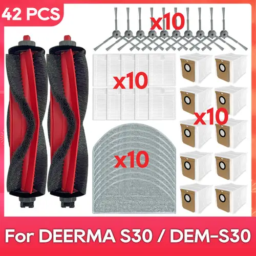 Fit For ( DEERMA S30 / DEM-S30 ) Filter Mop Dust Bag Parts Accessories Robot Vacuum Cleaner Kit - Image 13
