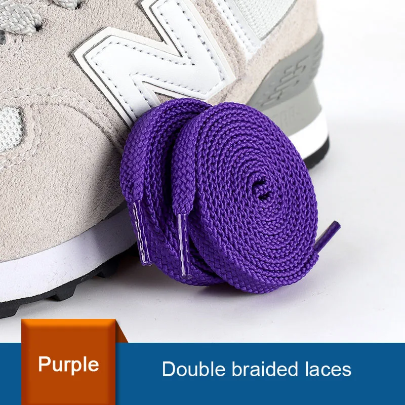 Premium Flat Shoelaces for Casual and Sports Shoes - Versatile Shoe Accessories