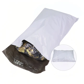 Heavy Duty Mailing Bags - Plastic shipping envelopes for e-commerce, waterproof parcel bags, sealed logistics courier bags-tan