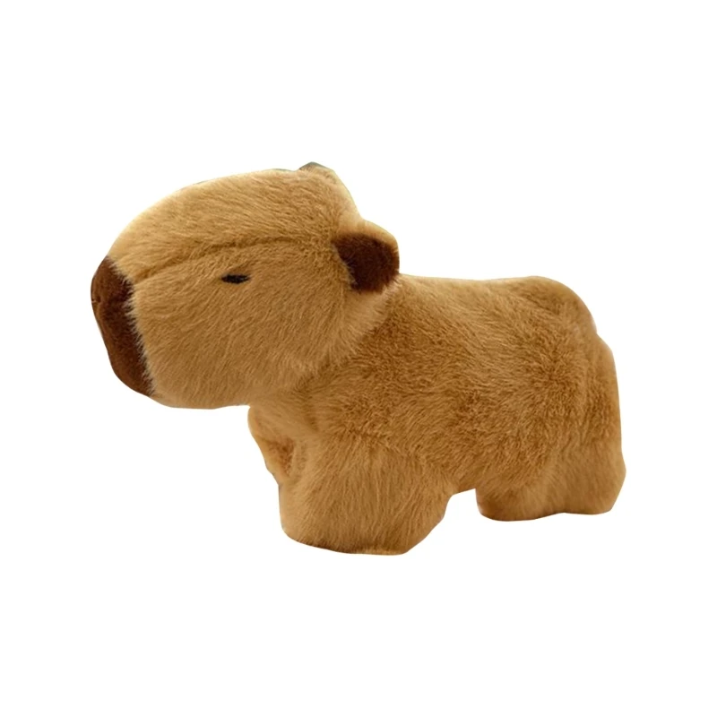 Capybara Stuffed Animal Realistic Capybara Plush Toy Simulation Small Plush Farm Home Decor for Adults Kids