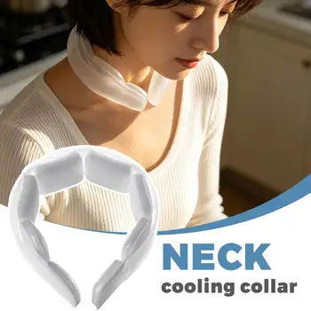 Tubo di raffreddamento per il collo extra large indossabile 18 ℃ /64 ℉   Anello Refrigerante Riutilizzabile per L'Estate Calda, Lavoro all'Aperto e Sport