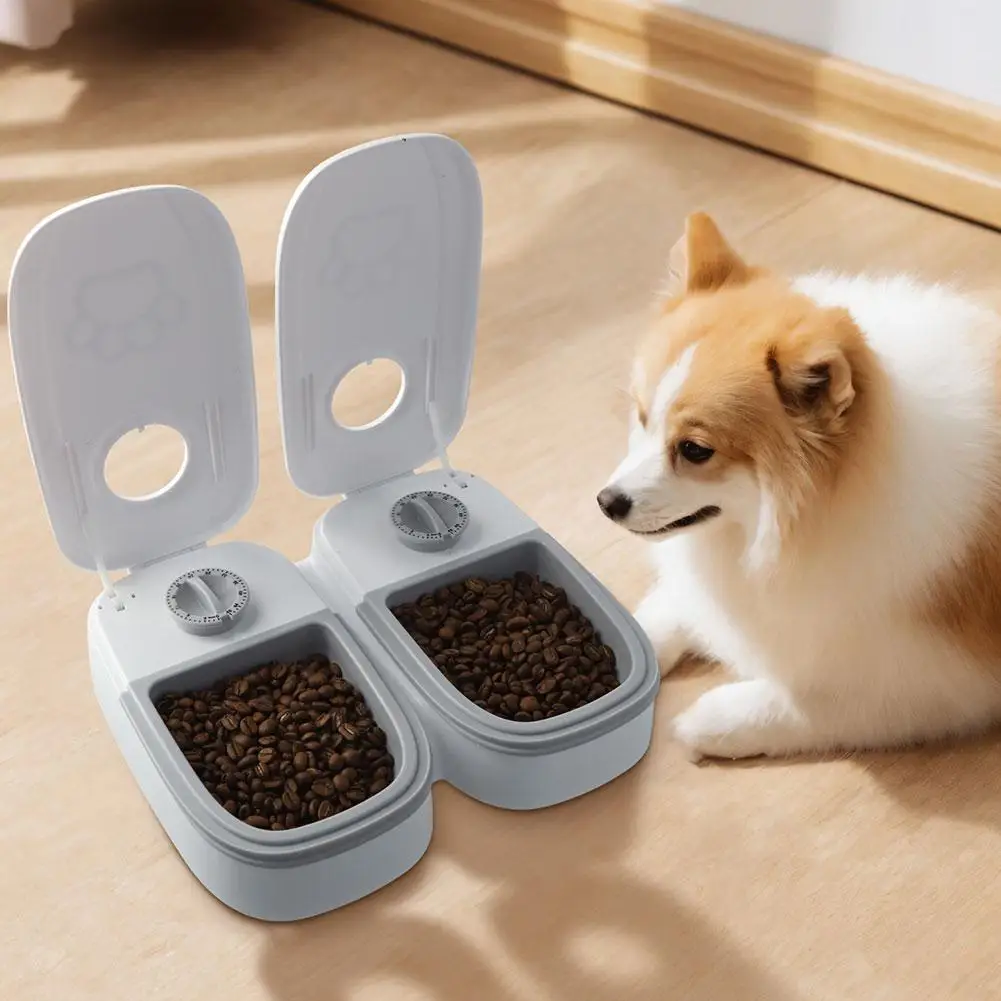 Automatic Feeder For Cats And Dogs With Timer Smart Food Dispenser For Wet Dry Food Dispenser Timer Bowl Pets Feeding Suppl L3Y9