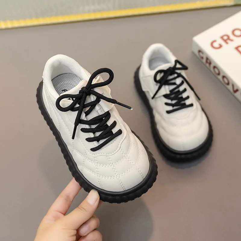 Zapatos Ni&ntilde;a Platform Kid Sneakers AutumnNew Boy Girl Casual Shoe Low Top Skate Shoe Soft Sole Tennis Sport Zapatillas