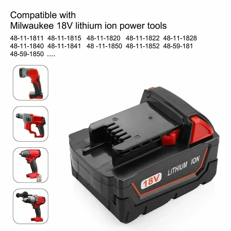 

Original 18V 20Ah Replacement Lithium Ion Battery for Milwaukee M18 Power Tool Batteries 48-11-1815 48-11-1850 48-11-1860 Z50