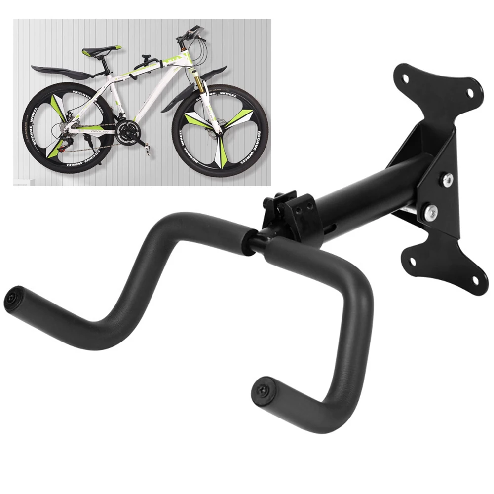 Wall Mount Bicycle Hanger Hooks Foldable Telescopic Aluminum Alloy Bike Rack Holder Mtb Mountain