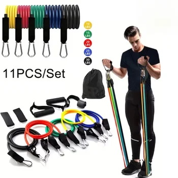 11pcs Resistance Bands Fitness Set 1
