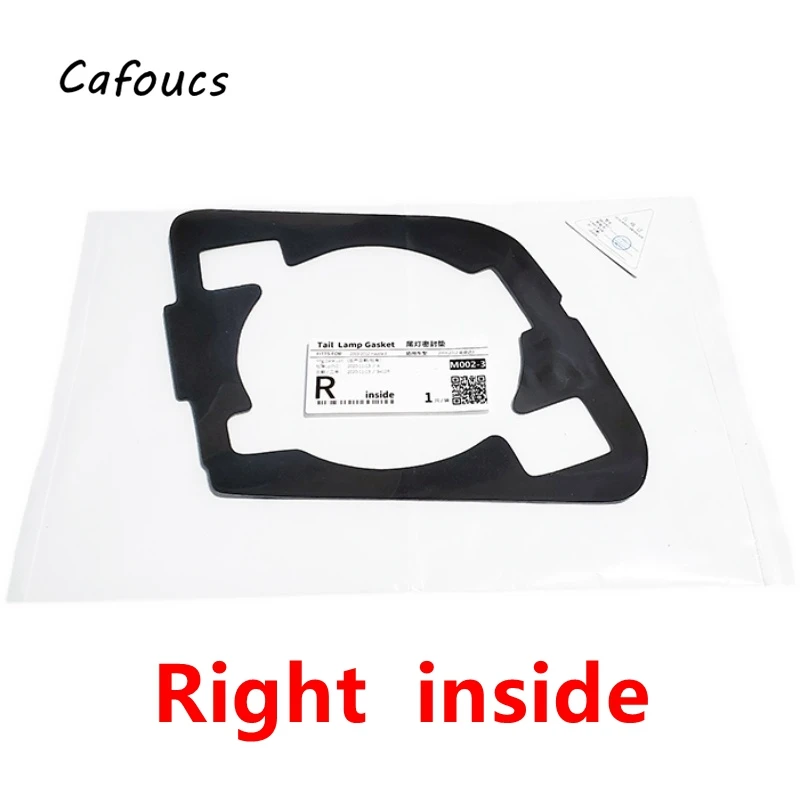 Cafoucs Outer Rear Bumper Headlight Tail Light  Lamp Sealing Seals For MAZDA 3 Sedan BK 2004 2005 2006 2007 2008