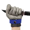 1 Pc Cut Resistant Stainless Steel Gloves Working Safety Gloves Metal Mesh Anti Cutting For Butcher Worker 6