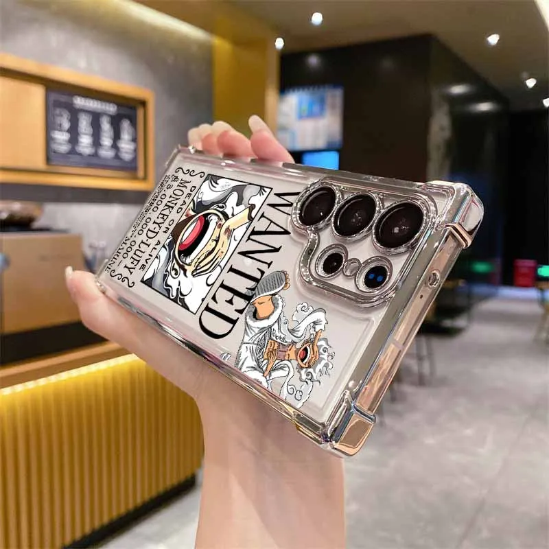Premium Plating Anti-Fall Anime Phone Case
