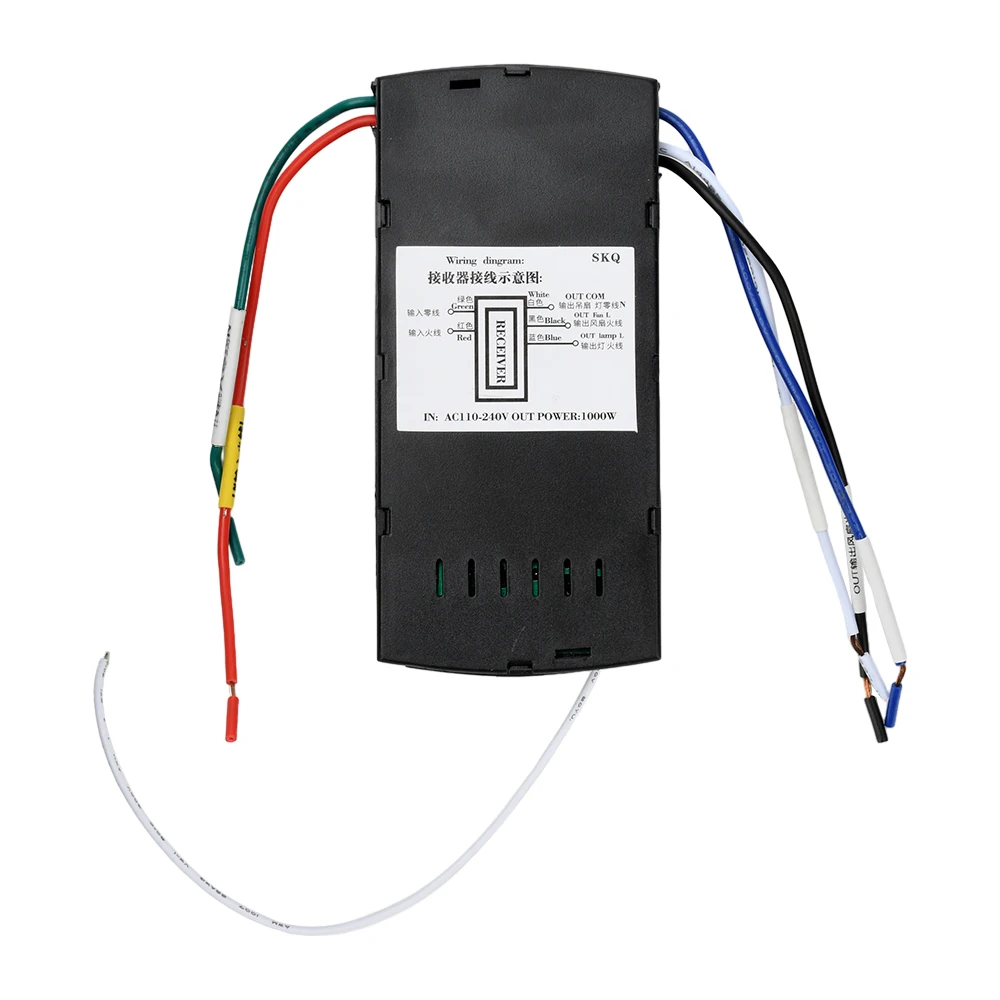 Fan Light Remote Control Ceiling Fan Light Receiver Universal 3-Speed Fan  Light Controller Timing Remote For Household - AliExpress, image size:1000x1000