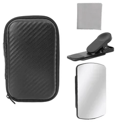 Reflection Clip Kit: Enhanced Smartphone Camera Lens for Outdoor Travel and Selfies (Black)