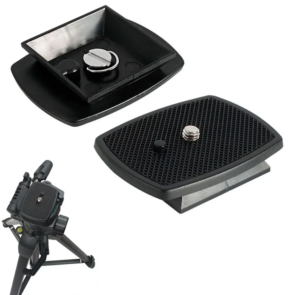 Universal Tripod Monopods Quick Release Plate 2Pcs for SONY VCT-D580RM/D680RM/R640 for Velbon CX-888 444 460 470 570 690