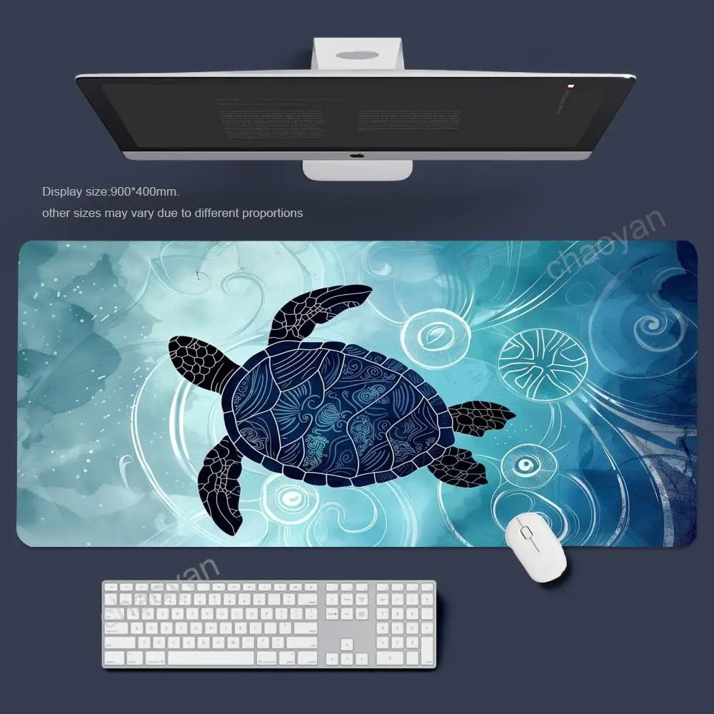 Schildkröte Mauspad Gamer Bürozubehör PC Schrank Spiele Schreibtischmatte Computer Schreibtische Tastatur Gaming Matten