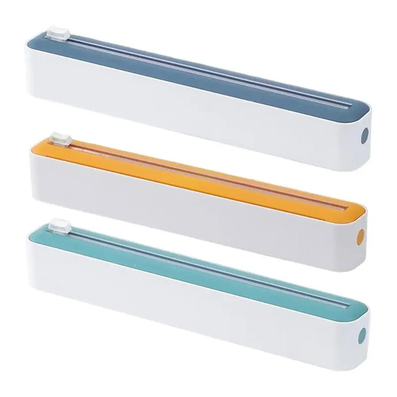 

Диспенсер для еды, кухонный инструмент 2 в 1, приспособление для упаковки, органайзер для хранения фольги