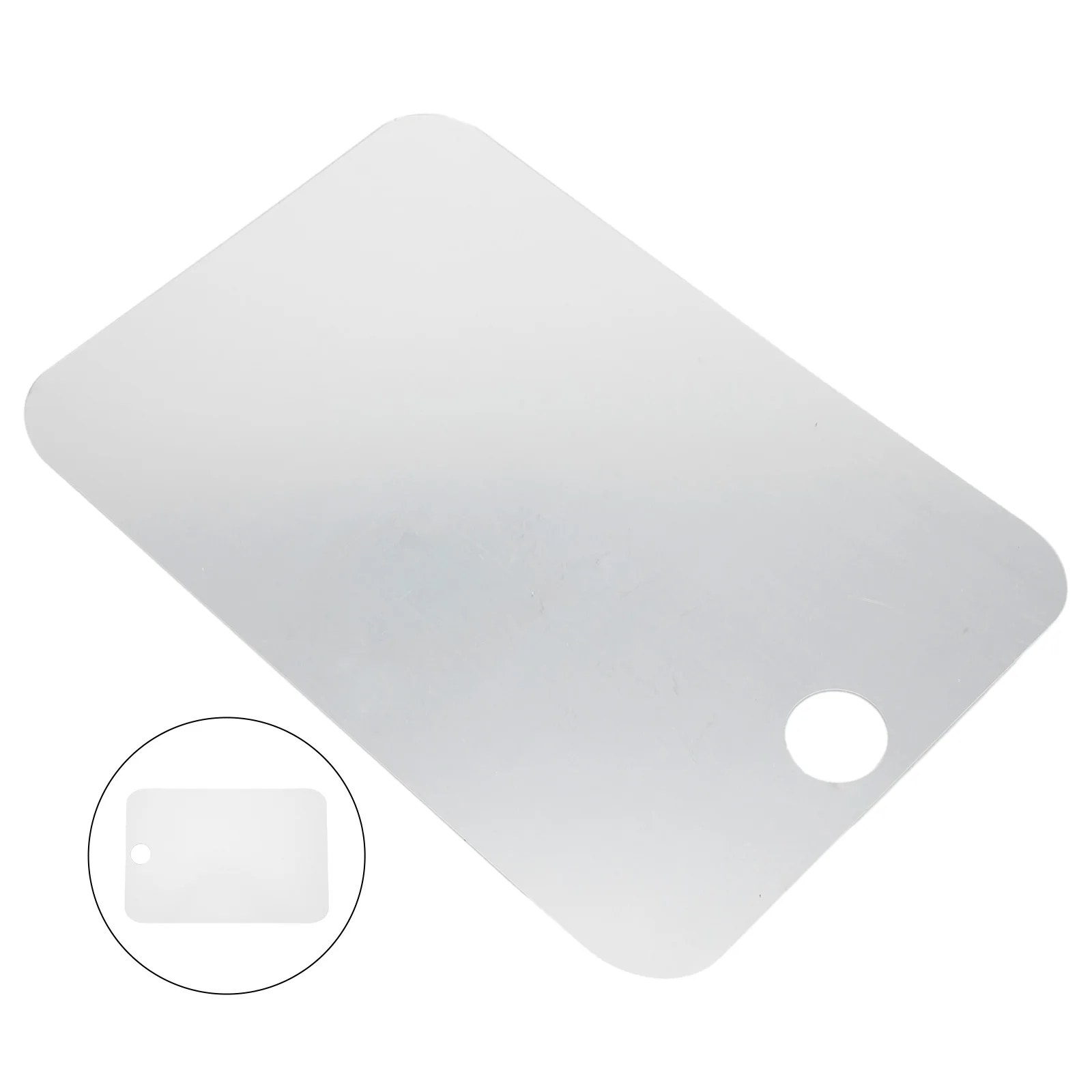 20x30cm Acrylic Hangable Shaving Mirror Bathroom Can Be Hung Anti-Fog Shower Decorative acrylic mirrors