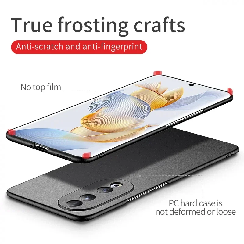 Ultra Slim Matte Shockproof Case - Lightweight Hard PC Cover