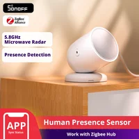 SONOFF SNZB-06P Zigbee Human Presence Sensor Rardar Detector Motion Sensor Smart Home Automation for Alexa Alice ZHA Zigbee2MQTT