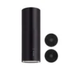 Big Suction Round Ceiling Chimney Hood Column Black Round Ceiling Island Range Hood Cooking Kitchen Hood With Aluminum Filters 4